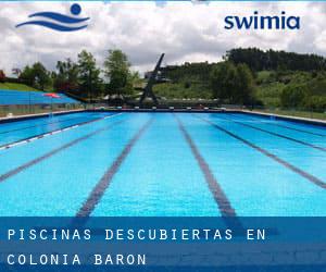 Piscinas descubiertas en Colonia Barón