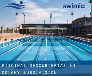 Piscinas descubiertas en Colony Subdivision