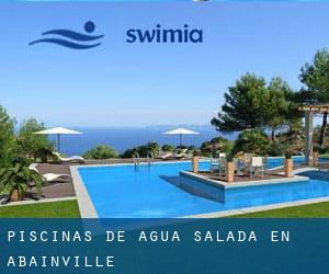 Piscinas de agua salada en Abainville