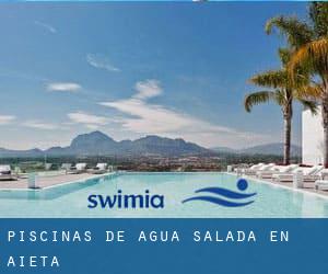 Piscinas de agua salada en Aieta