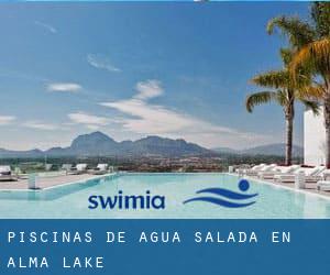 Piscinas de agua salada en Alma Lake