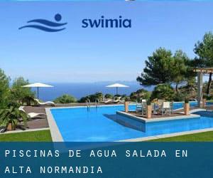 Piscinas de agua salada en Alta Normandía