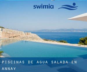 Piscinas de agua salada en Annay