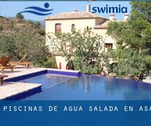 Piscinas de agua salada en Åsa