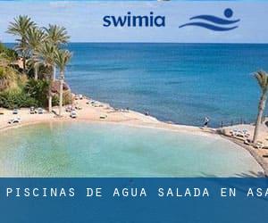 Piscinas de agua salada en Åsa