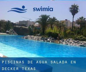 Piscinas de agua salada en Decker (Texas)