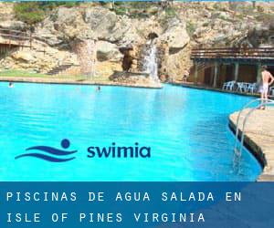 Piscinas de agua salada en Isle of Pines (Virginia)