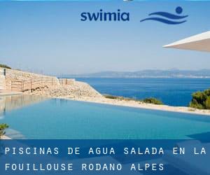 Piscinas de agua salada en La Fouillouse (Ródano-Alpes)