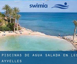 Piscinas de agua salada en Les Ayvelles