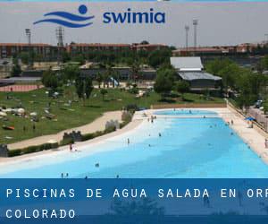 Piscinas de agua salada en Orr (Colorado)