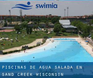 Piscinas de agua salada en Sand Creek (Wisconsin)