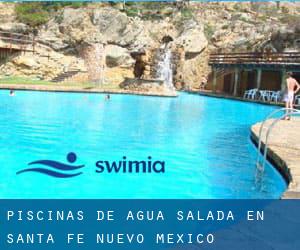 Piscinas de agua salada en Santa Fe (Nuevo México)