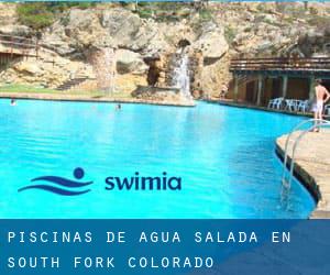 Piscinas de agua salada en South Fork (Colorado)