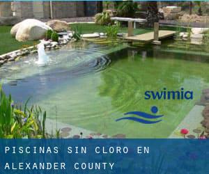 Piscinas sin cloro en Alexander County