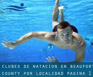 Clubes de natación en Beaufort County por Localidad - página 1